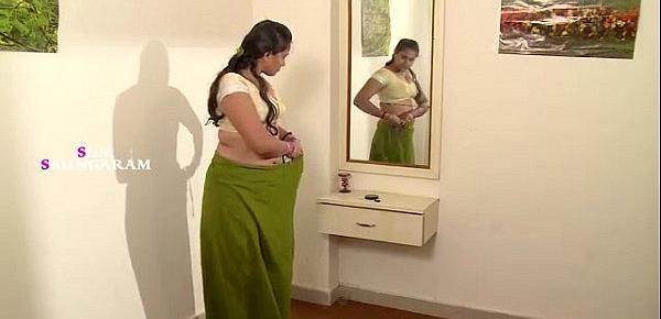  IndianSexy Aunty Dress Changing in Bedroom